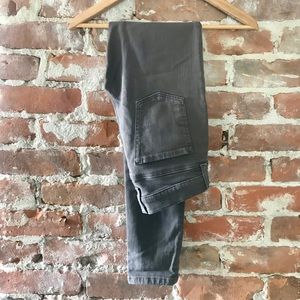 Gray Fossil Skinny Jeans Mid-rise